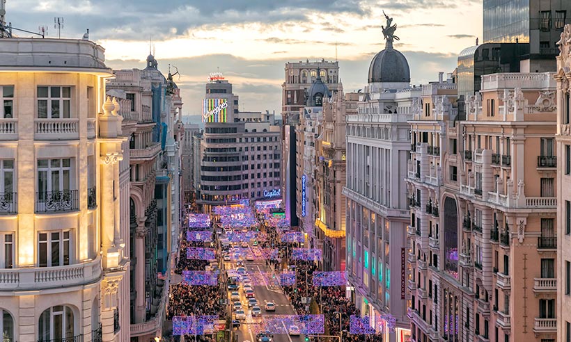 Calle Serrano is one of the best places to shop in Madrid