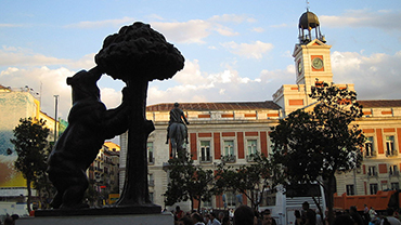 Puerta del Sol in Madrid